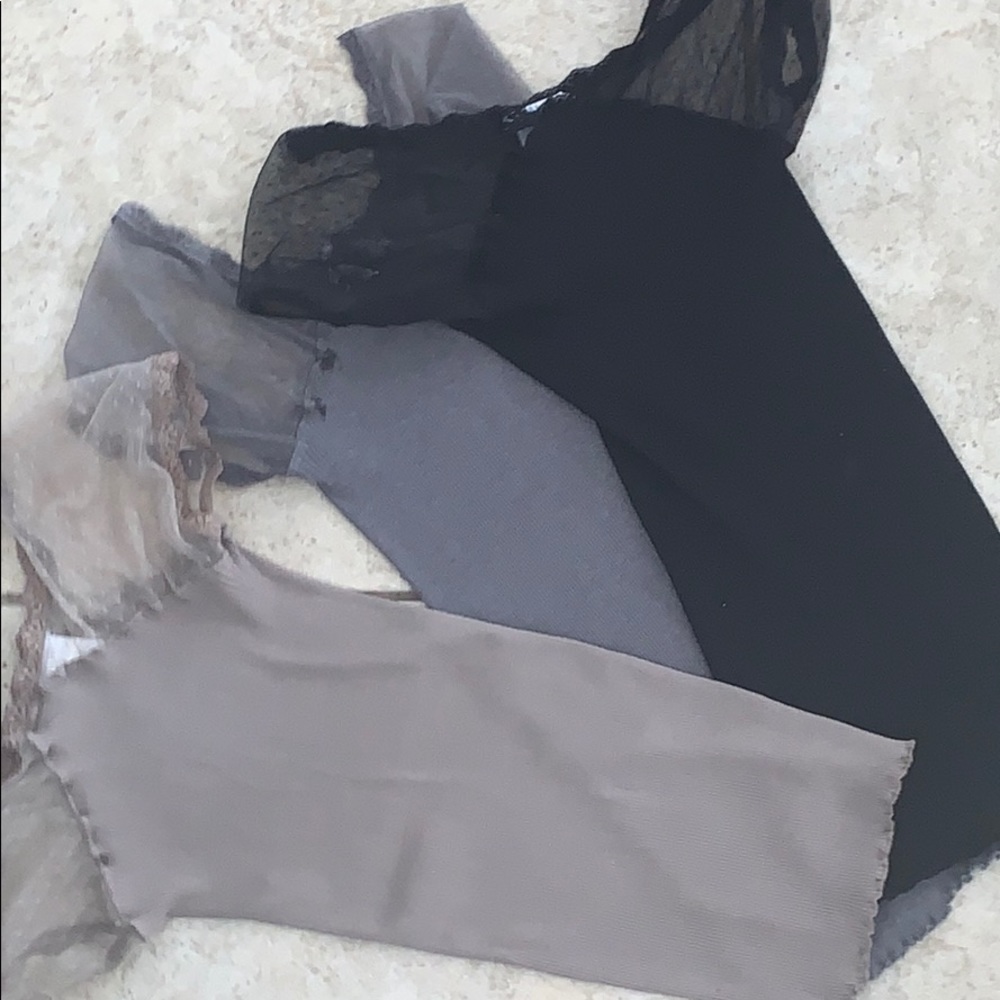 3 colors stretchy shirts/undershirts